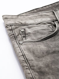 SPYKAR Men Super Skinny Fit Low-Rise Heavy Fade Stretchable Jeans