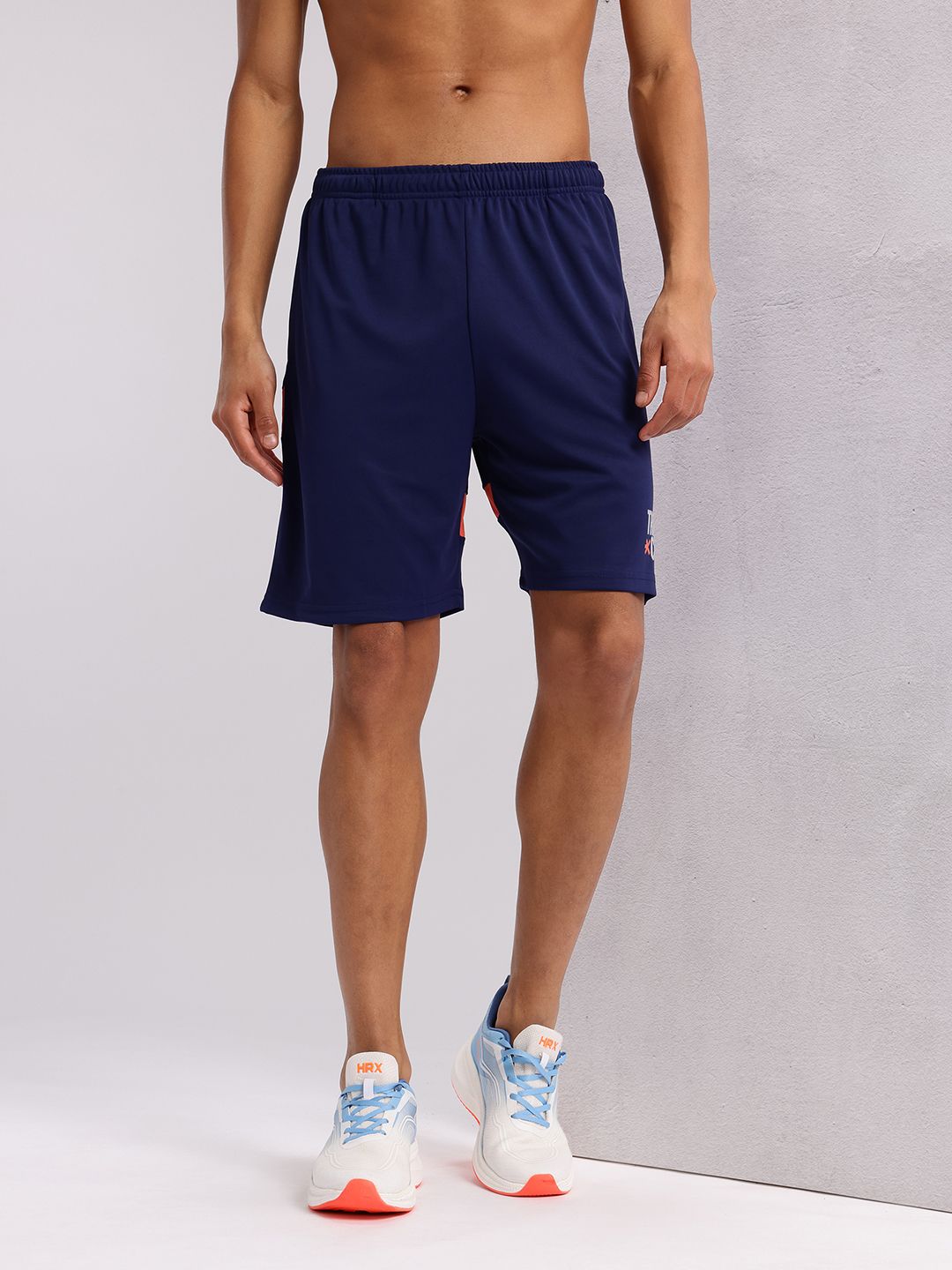 Hrx oleh Hrithik Roshan Men Striped Rapid-Dry Shorts