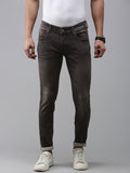 SPYKAR Men Skinny Slim Fit Low-Rise Light Fade Stretchable Jeans