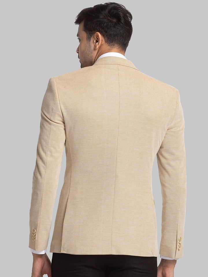 Park Avenue Self Design Single-Breasted Active Fit Casual Blazer