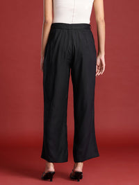 all about you Women Belted Pleated Trousers