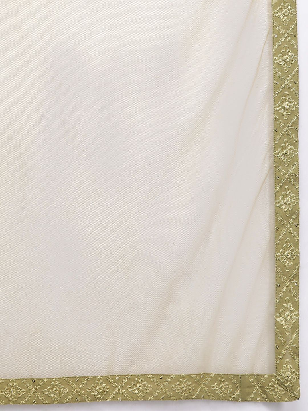 Libas Women Ethnic Motifs Embroidered Regular Sequinned Kurta with Trousers & With Dupatta