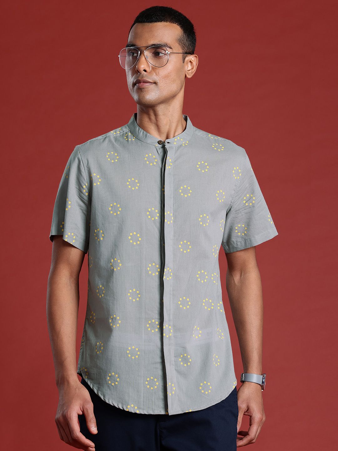 Anouk Pure Cotton Print Casual Shirt