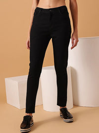 STREET 9 BASICS Women Narrow Slim Fit Clean Look Stretchable Jeans