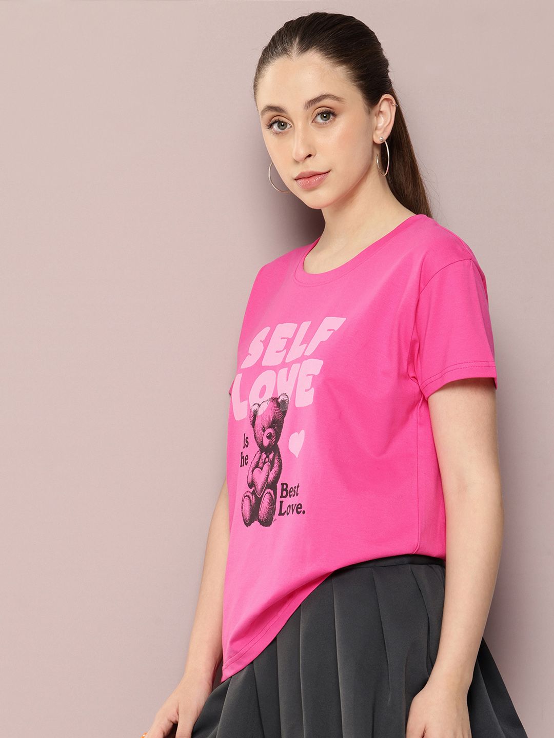 DILLINGER Graphic Printed Boxy Bio Washed Cotton T-shirt