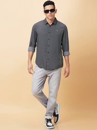 Being Human Men Slim Fit Opaque Printed Casual Shirt