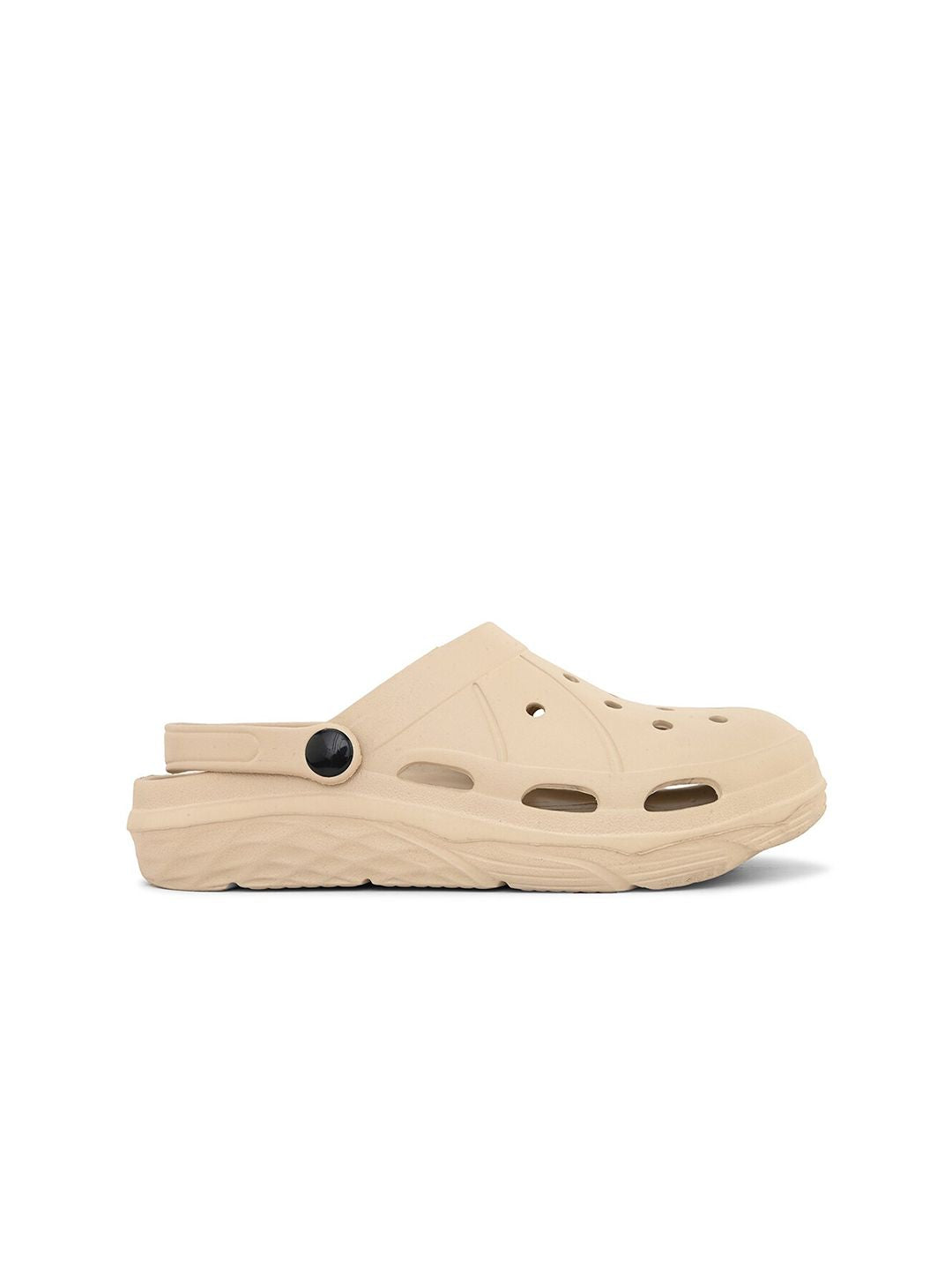 HRX by Hrithik Roshan Women Beige Self Design Rubber Clogs