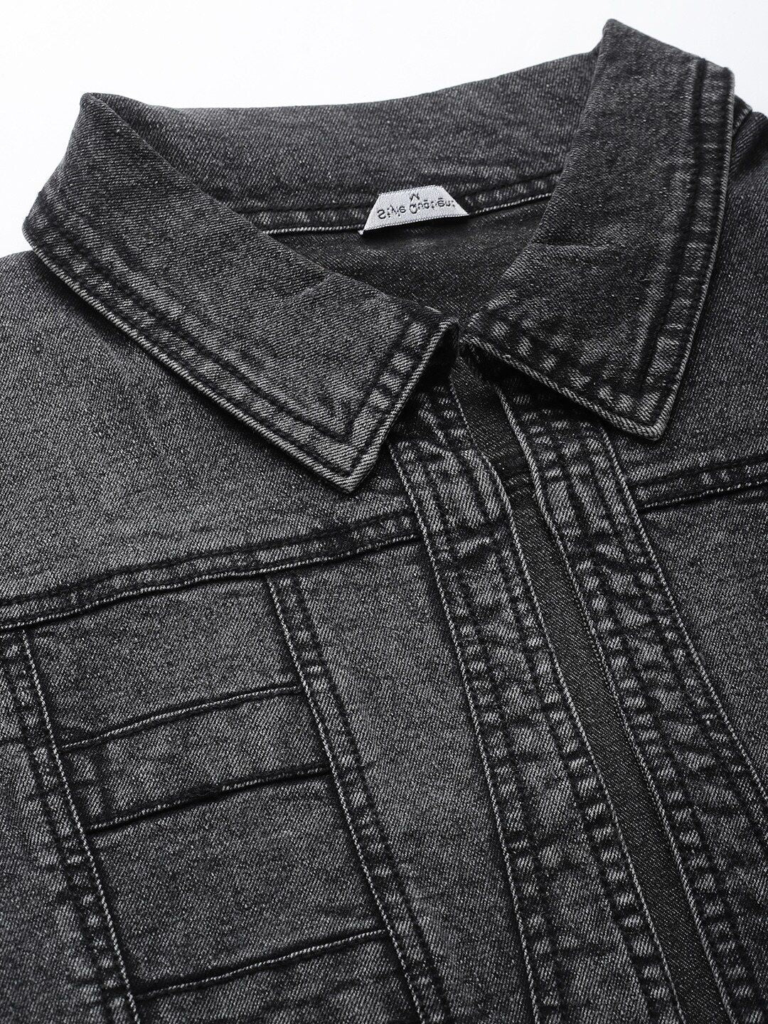 Style Quotient Women Cotton Crop Denim Shrug