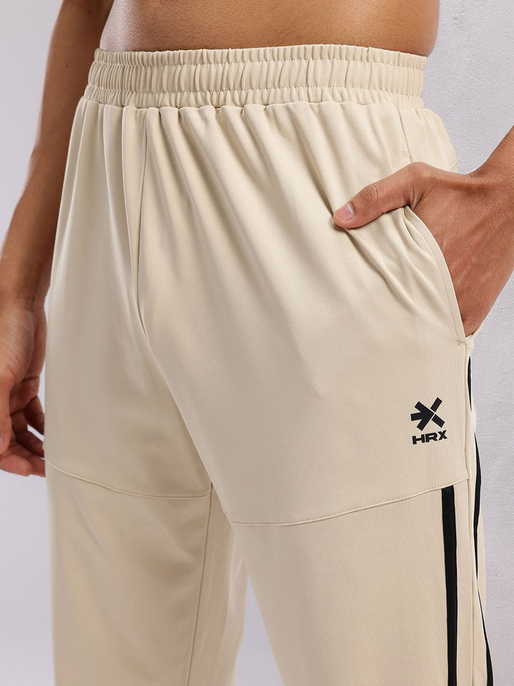 HRX by Hrithik Roshan Men Side-Stripes Rapid-Dry Training Joggers