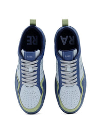 RARE RABBIT Men Colourblocked Leather Sneakers