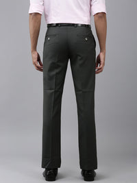 Park Avenue Men Textured Formal Trousers