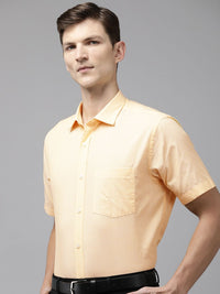 Park Avenue Men Solid Pure Cotton Formal Shirt