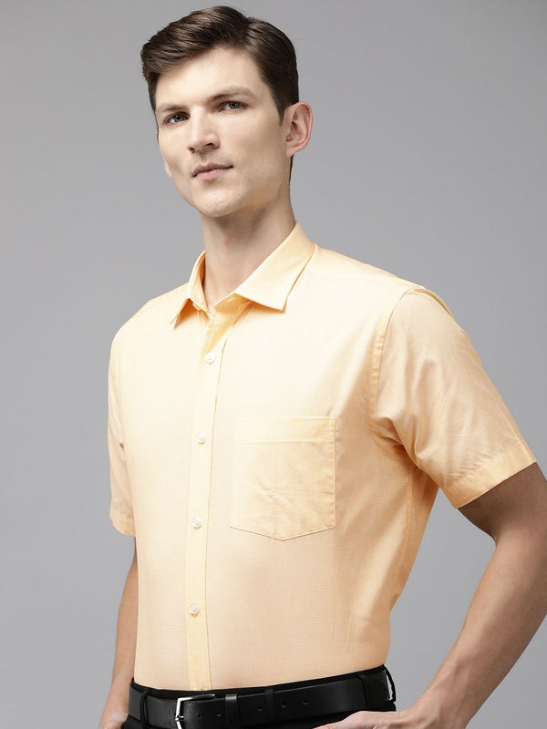 Park Avenue Men Solid Pure Cotton Formal Shirt