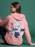 DressBerry Women Printed Hooded Sweatshirt