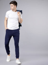 Highlander Men Blue Slim Fit Joggers