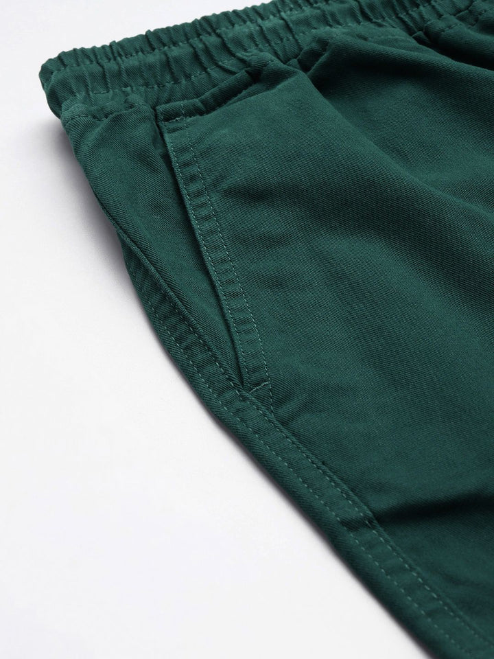 The Indian Garage Co Men Relaxed Fit Cargo Style Joggers