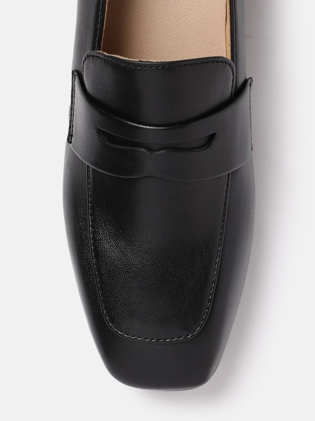 Lino Perros Women Block Heel Penny Loafers