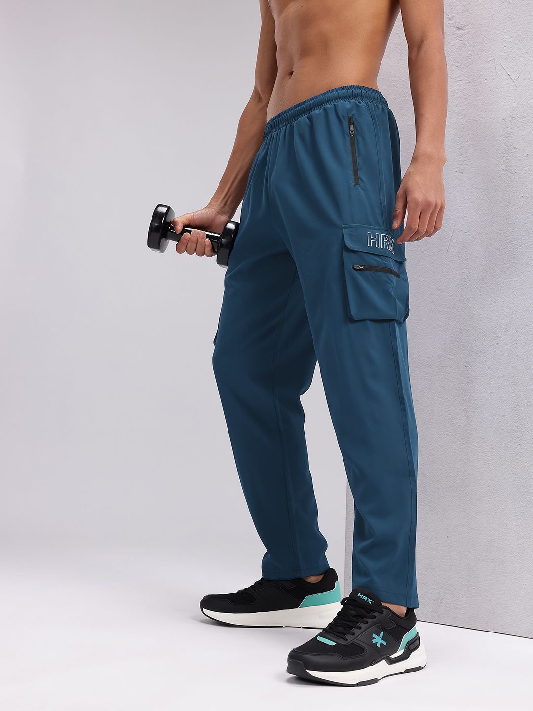 HRX by Hrithik Roshan Men Cargo Style Training Track Pants