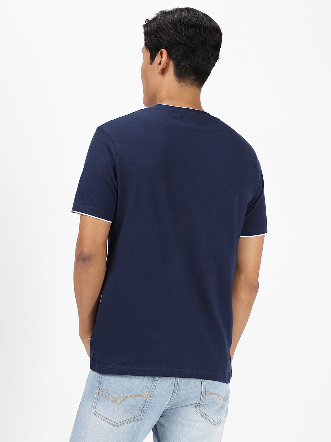 Urbano Fashion Round Neck Slim Fit Bio Finish Pure Cotton T-shirt