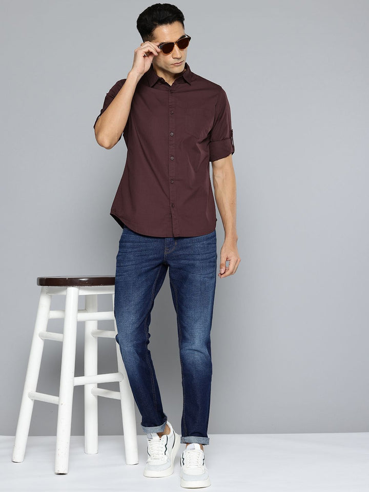 HIGHLANDER Pure Cotton Casual Shirt