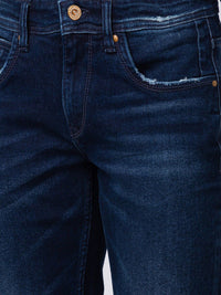 SPYKAR Men Low Distress Light Fade Cotton Jeans