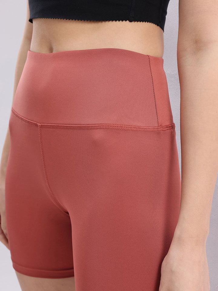 HRX by Hrithik Roshan Women Mid-Rise Rapid-Dry Yoga Shorts