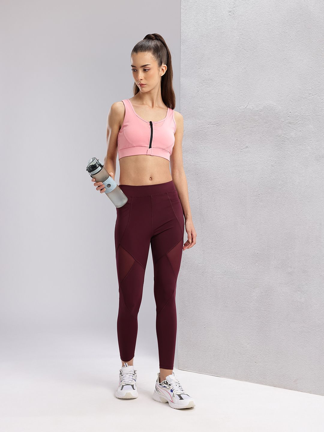 HRX by Hrithik Roshan Full Coverage Lightly Padded- Rapid-Dry Running Bra