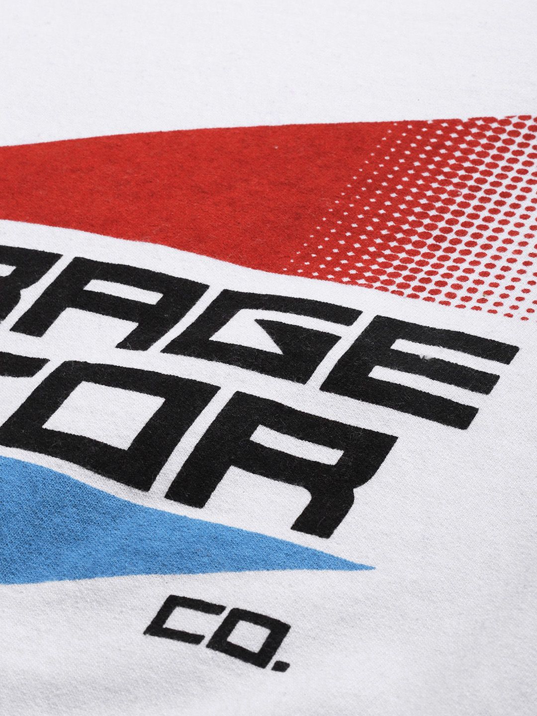 The Indian Garage Co Men White Printed Sweatshirt