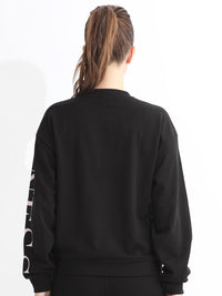 RAREISM Typographic Printed Cotton Sweatshirt