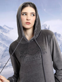 Tokyo Talkies Hooded Regular Sweatshirt With Joggers