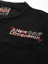 The Indian Garage Co Band Collar T-shirt