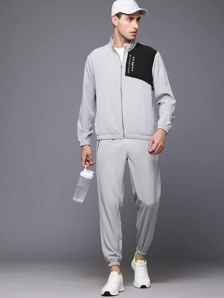 HRX by Hrithik Roshan Men Colourblock Running Track Suit