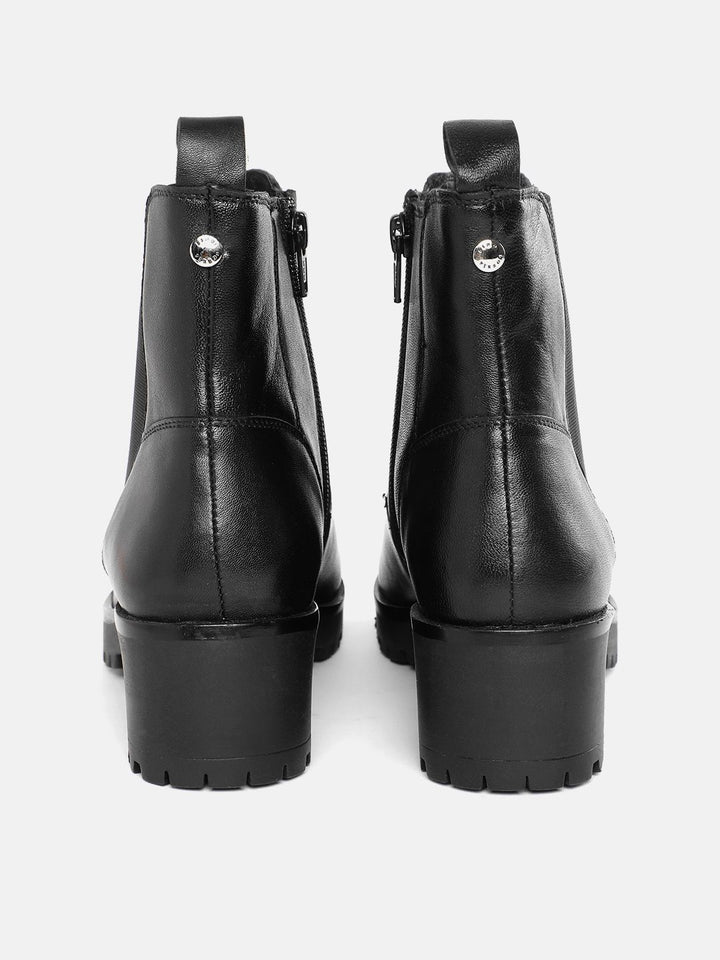 Lino Perros Women Mid-Top Block Heels Regular Boots