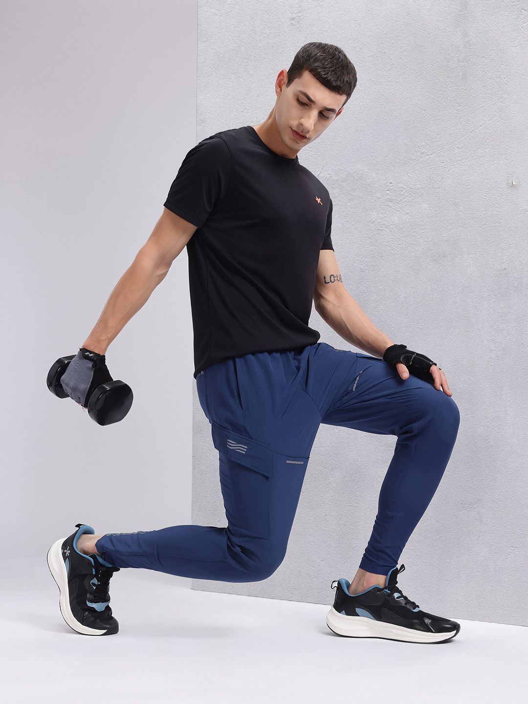 HRX by Hrithik Roshan Men Printed Rapid-Dry Training T-shirt