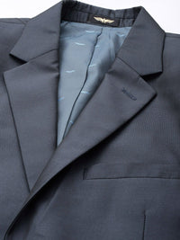 Park Avenue Slim Fit Notched Lapel Single-Breasted 3 Piece Suit