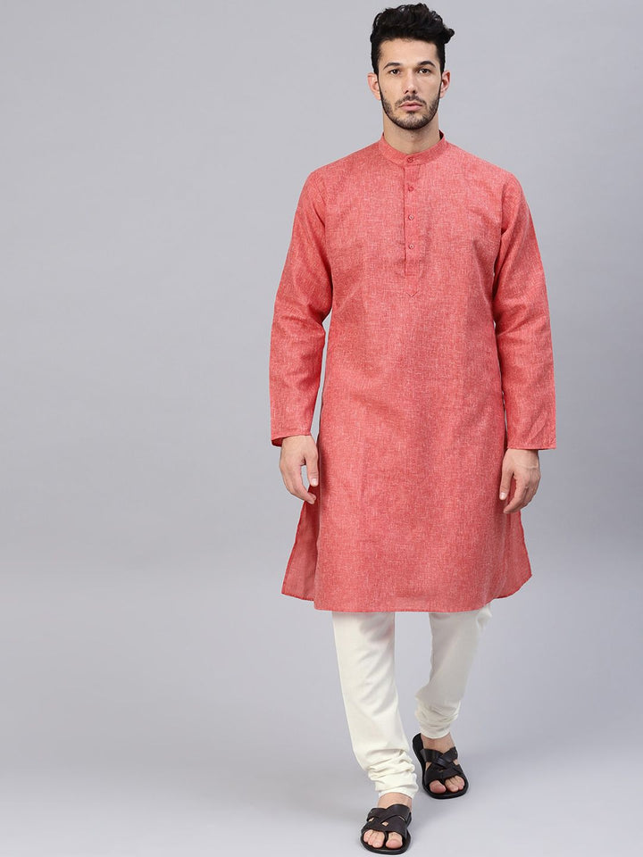 SOJANYA Mandarin Collar Straight Kurta