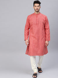 SOJANYA Mandarin Collar Straight Kurta