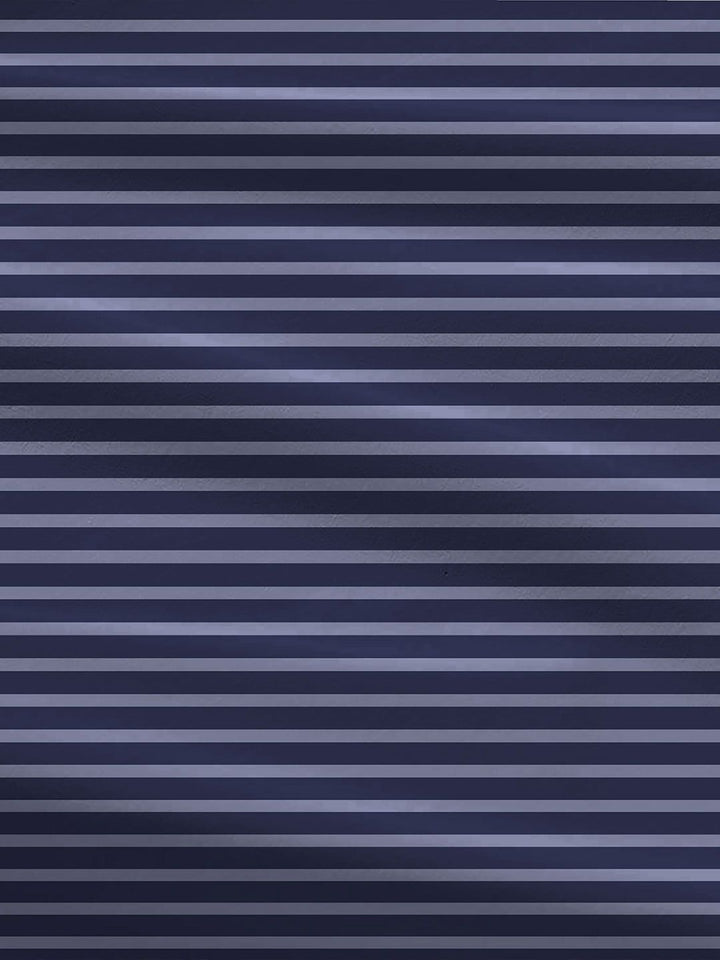 MYTRIDENT Modern Indigo Urban Comfort Flat 144TC Queen Cotton Bedsheet Set