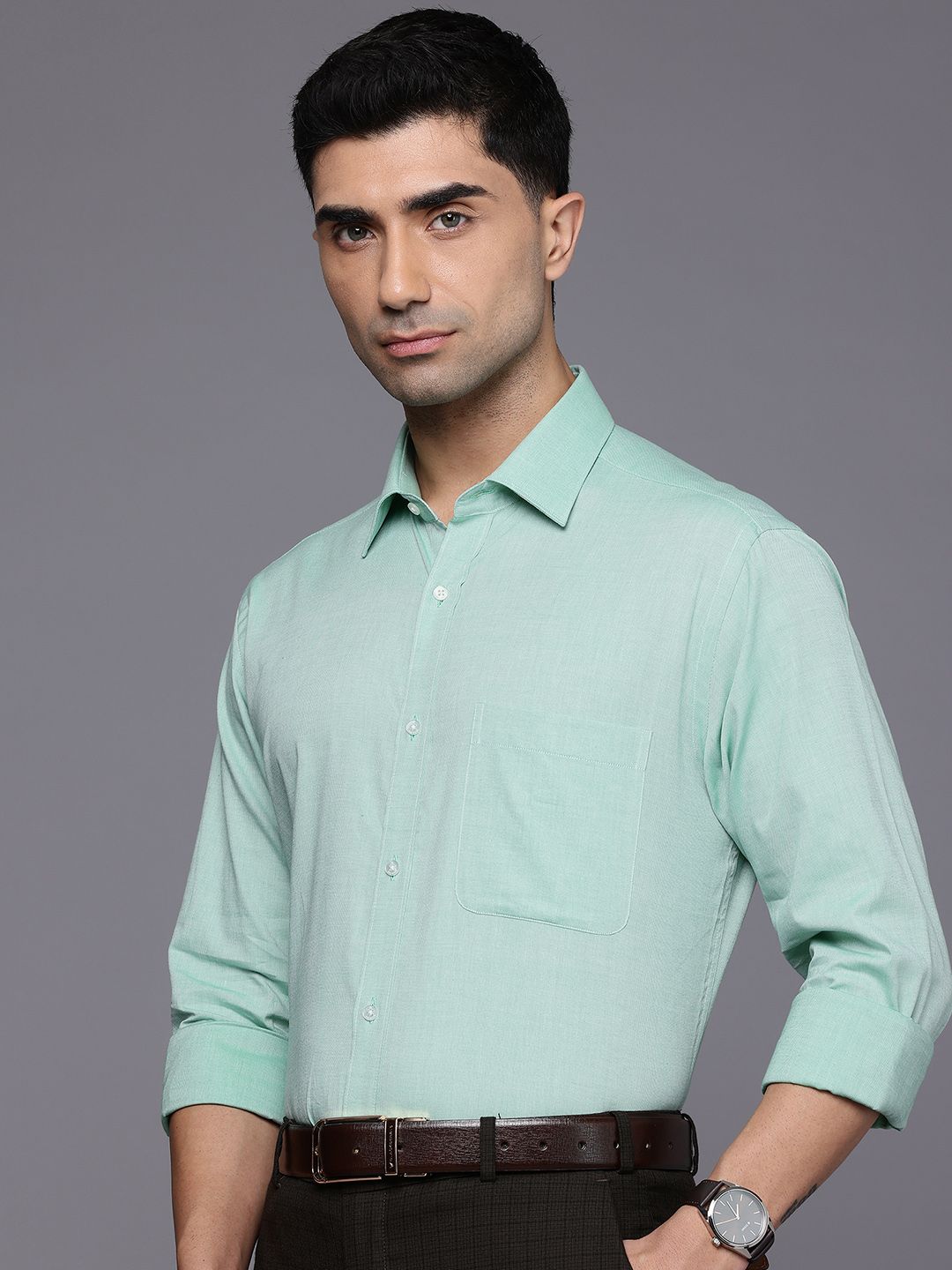 Raymond Slim Fit Pure Cotton Formal Shirt
