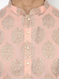 KISAH Men Printed Regular Fit Ethnic Motifs Kurta