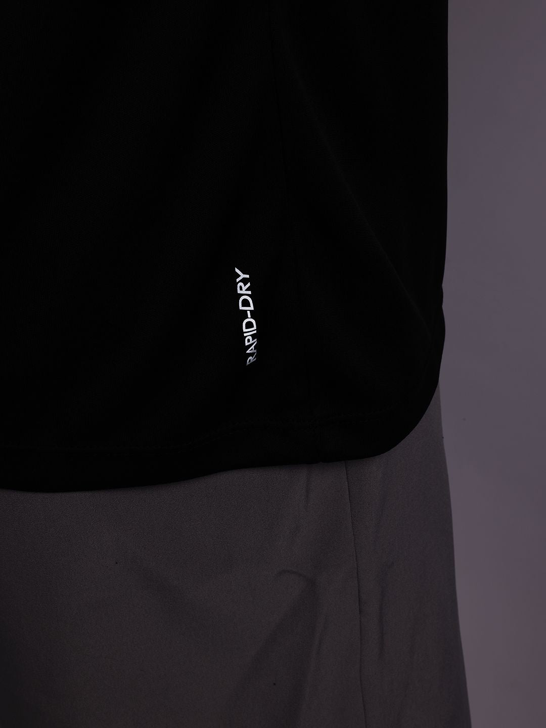 HRX by Hrithik Roshan Brand Logo Print Rapid-Dry Training T-shirt