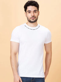 Being Human Round Neck Short Sleeves Casual T-shirt
