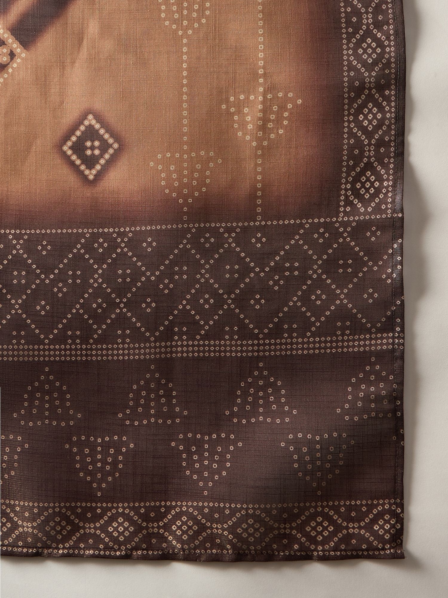 Indo Era Floral Embroidered Embellished V-Neck Straight Kurta with Trouser And Dupatta