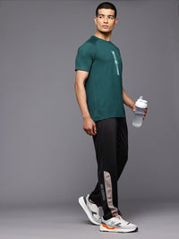 HRX by Hrithik Roshan Men Printed Detail Regular Fit Rapid-Dry Running Track Pants