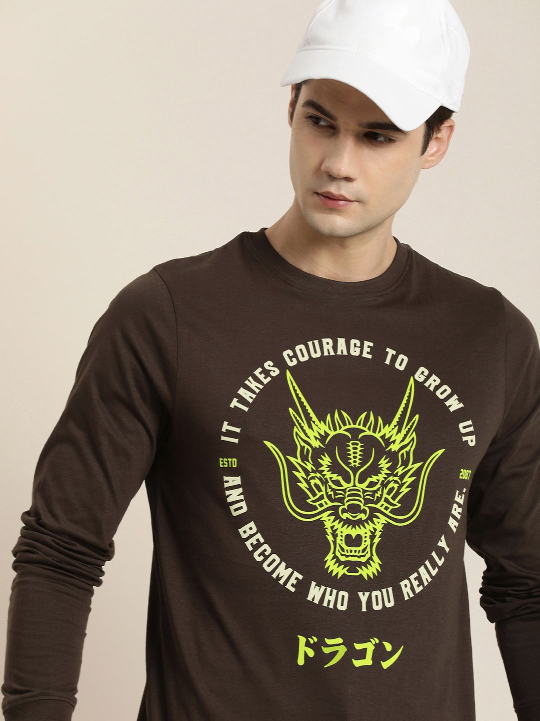 Difference of Opinion Pure Cotton Printed T-shirt