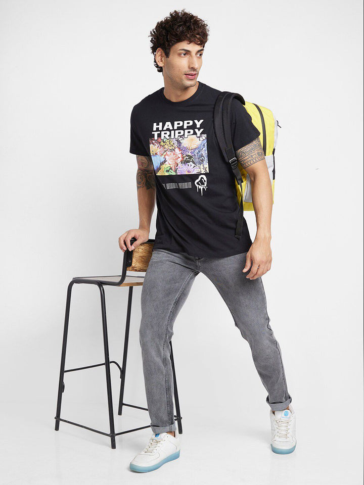 Being Human Graphic Printed Cotton T-shirt
