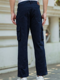 Eszett Men Easy Wash Cargos Trousers
