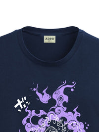 ADRO Men Typography Printed Pockets T-shirt