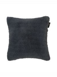 HOSTA HOMES Black 2 Pieces Soft Fur Square Cushion Covers