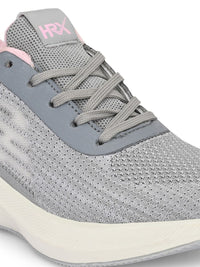 HRX by Hrithik Roshan Women Grey Flyknit Technology Running Shoes